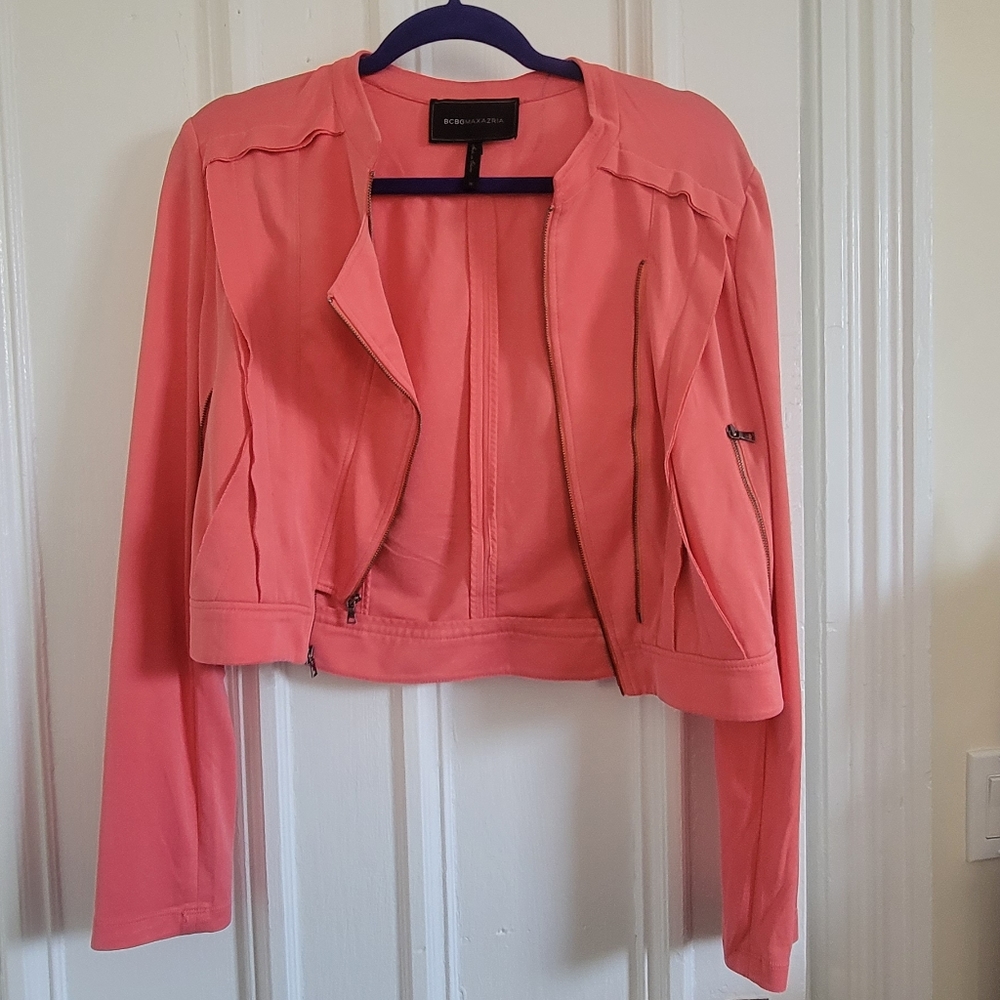 BCBGMAXAZRIA Medium peach blazer